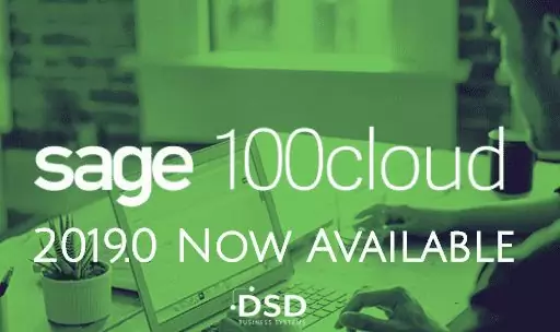 Sage 100cloud 2019.0 Available