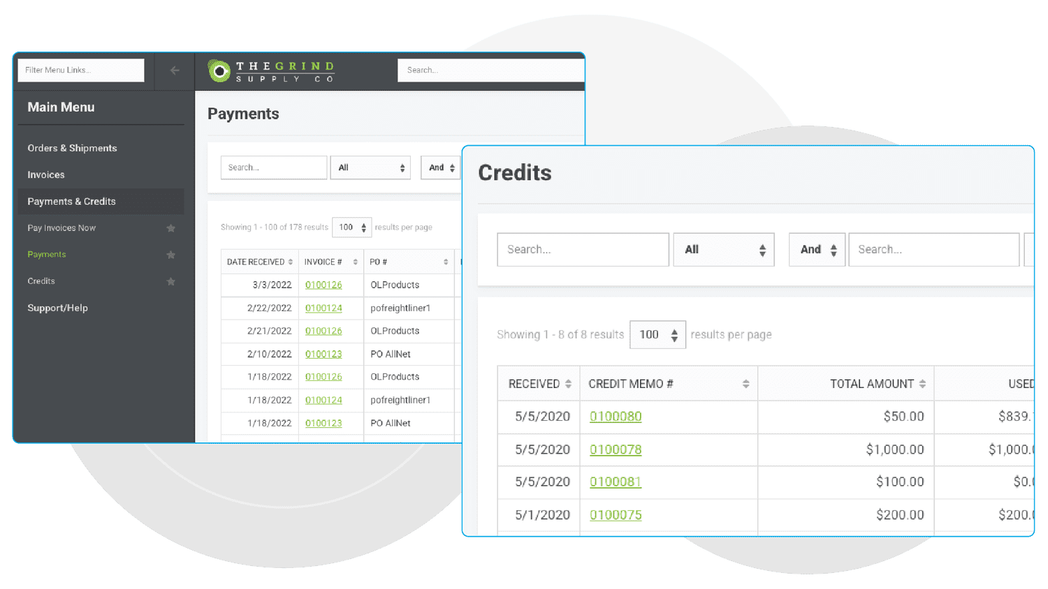 Sage 100 Customer Portal by CIMcloud Ecommerce + CRM + Your ERP --Track Payments & Credits