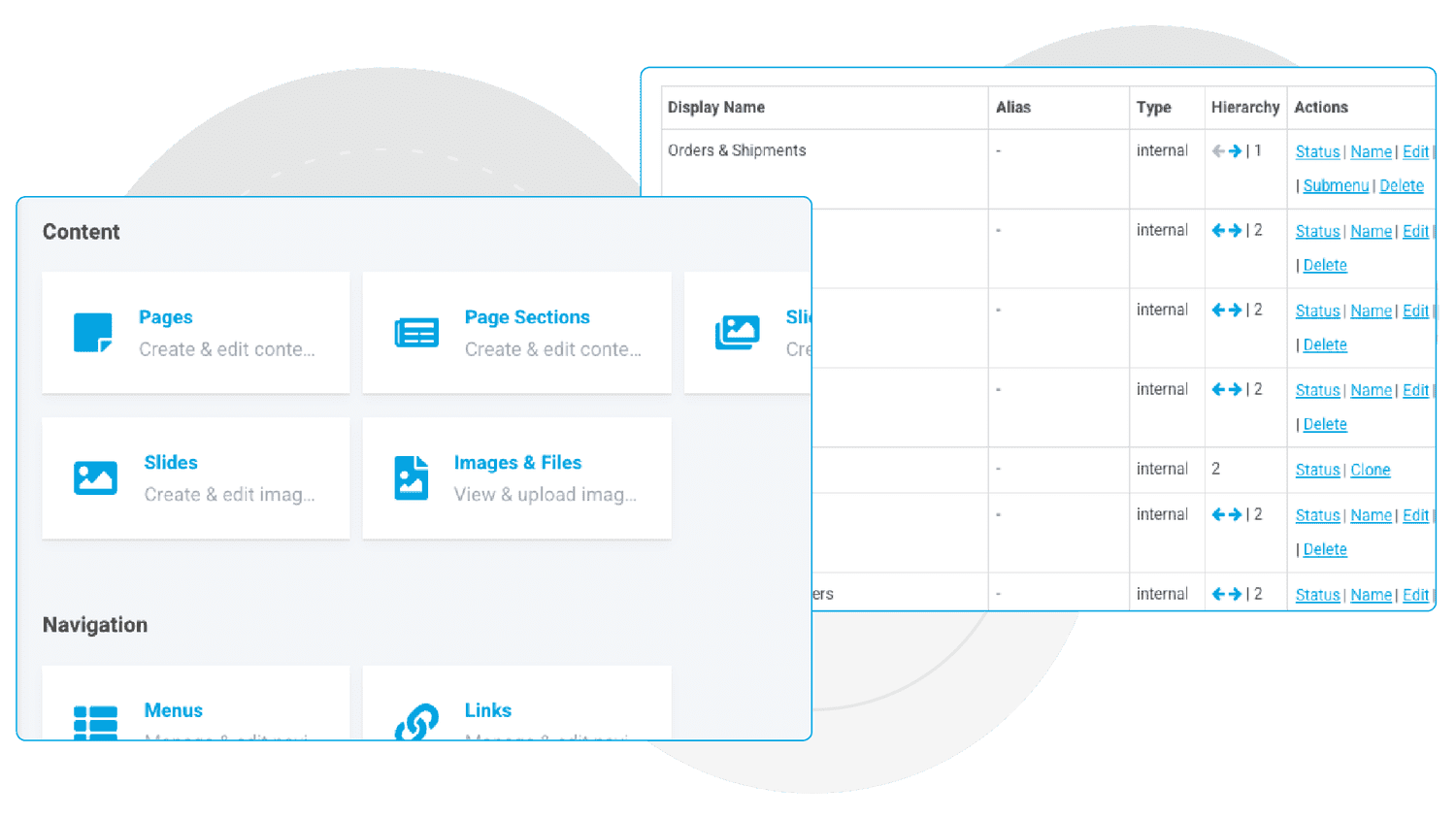 Sage 100 Customer Portal by CIMcloud Ecommerce + CRM + Your ERP --Manage Portal Content