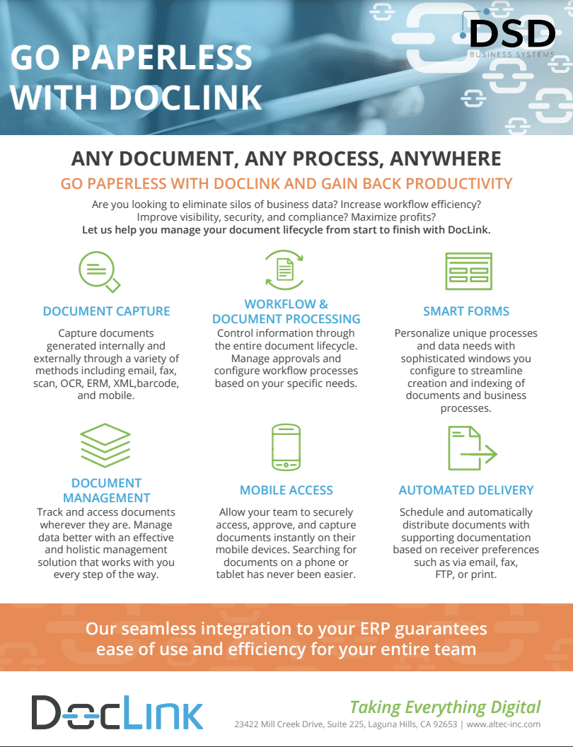 Doclink Overview for Sage 100