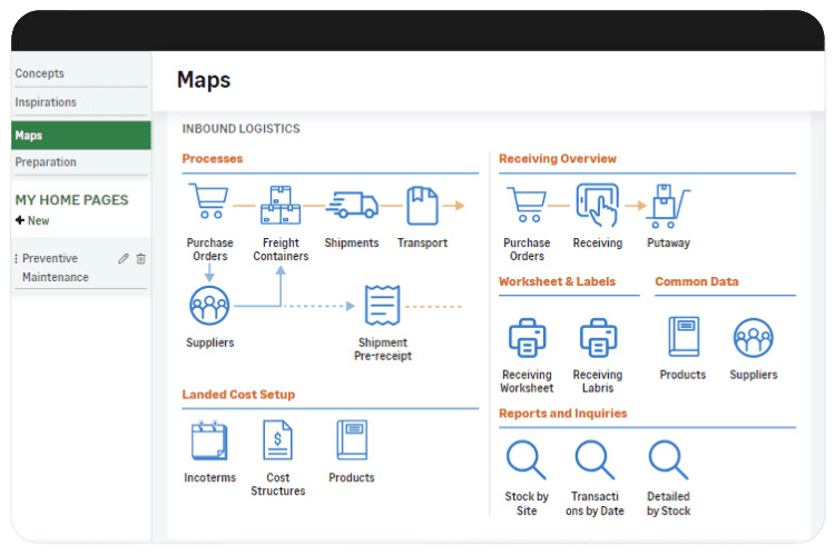 Sage X3 Inventory management