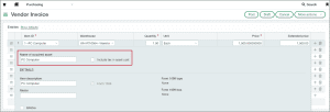 Sage Intacct 2024 R2 - Create assets from purchasing transactions