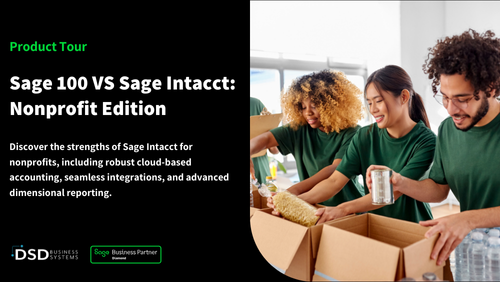 Sage 100 VS Sage Intacct: Nonprofit Edition On-Demand