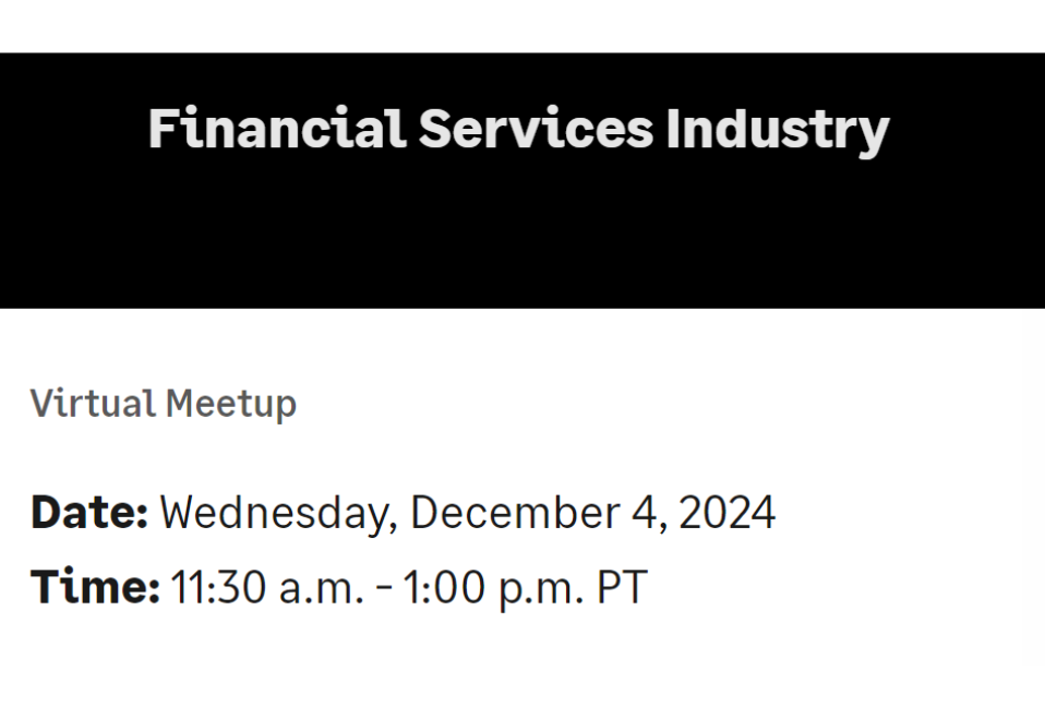 Financial Services Industry Financial Services Industry