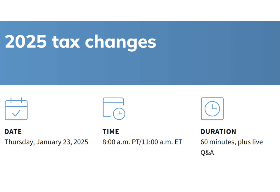 2025 tax changes 2025 tax changes