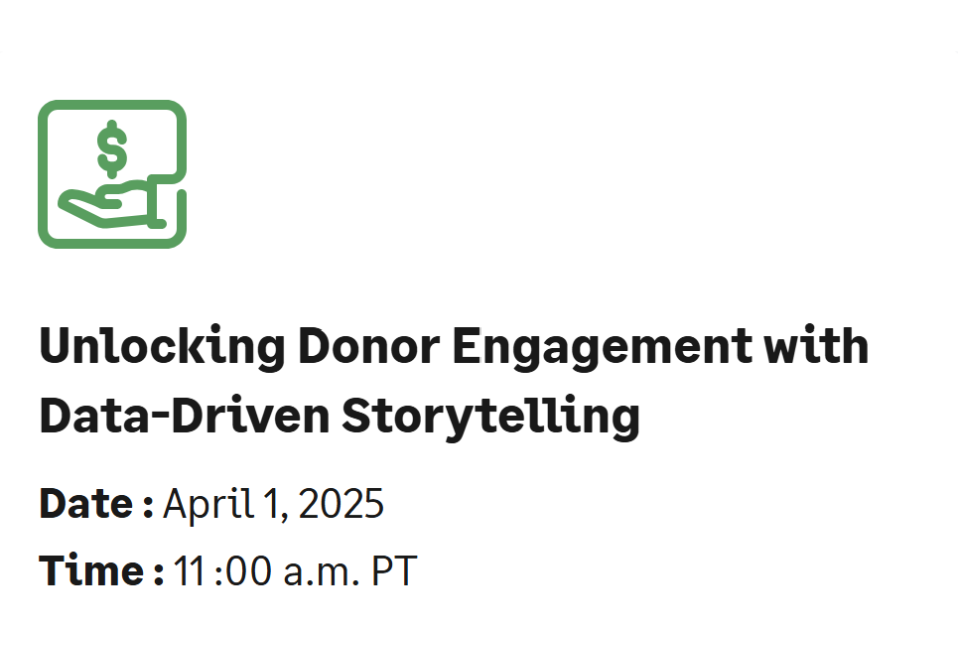 Unlocking Donor Engagement with Data-Driven Storytelling