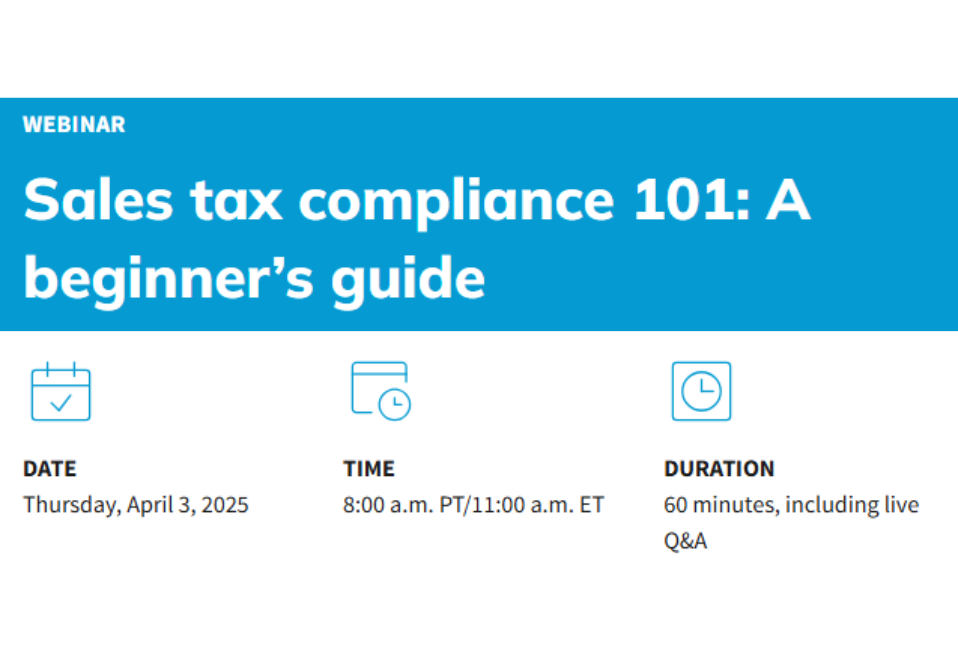 Sales tax compliance 101: A beginner’s guide Sales tax compliance 101: A beginner’s guide