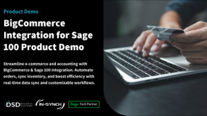 BigCommerce Integration for Sage 100 Product Demo