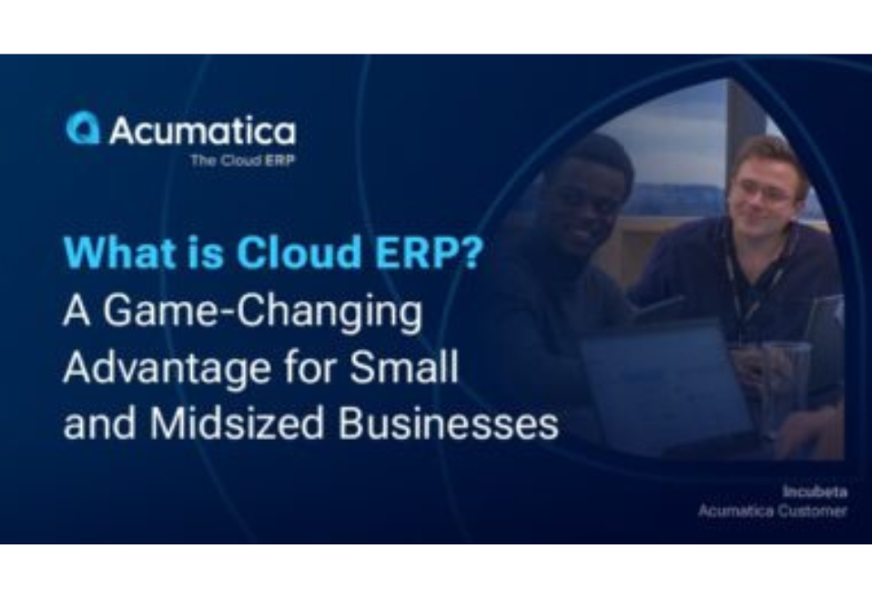 What is Cloud ERP?: A Game-Changing Advantage for Small and Midsized Businesses