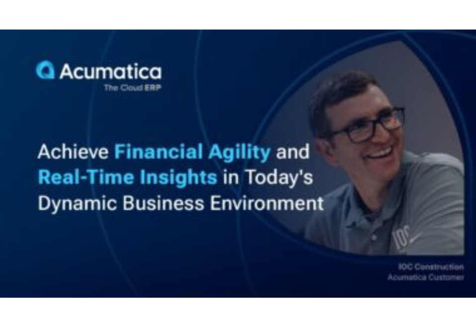Achieve Financial Agility and Real-Time Insights in Today's Dynamic Business Environment