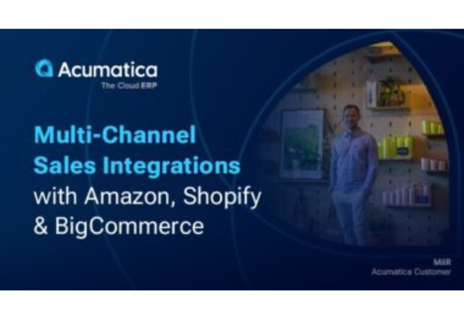 Multi-Channel Sales Integrations with Amazon, Shopify & BigCommerce
