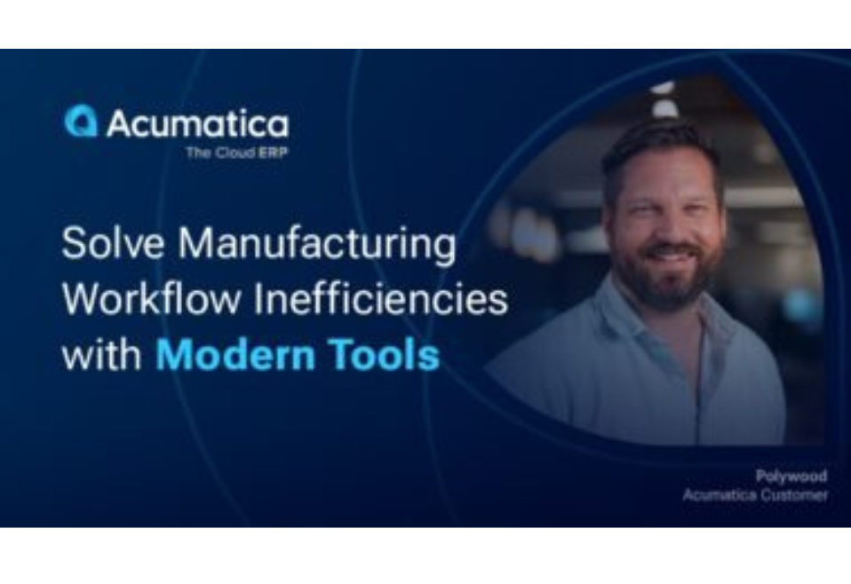 Solve Manufacturing Workflow Inefficiencies with Modern Tools