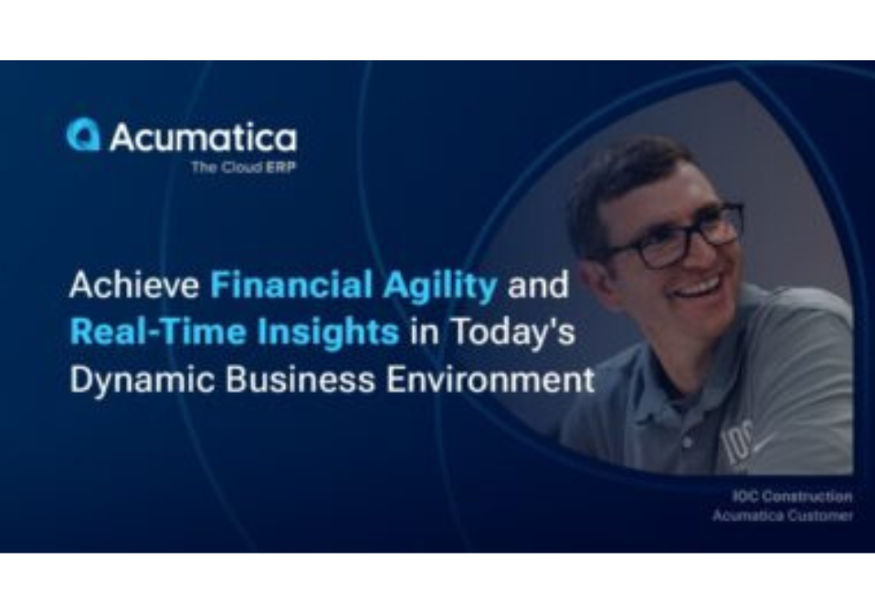 Achieve Financial Agility and Real-Time Insights in Today's Dynamic Business Environment