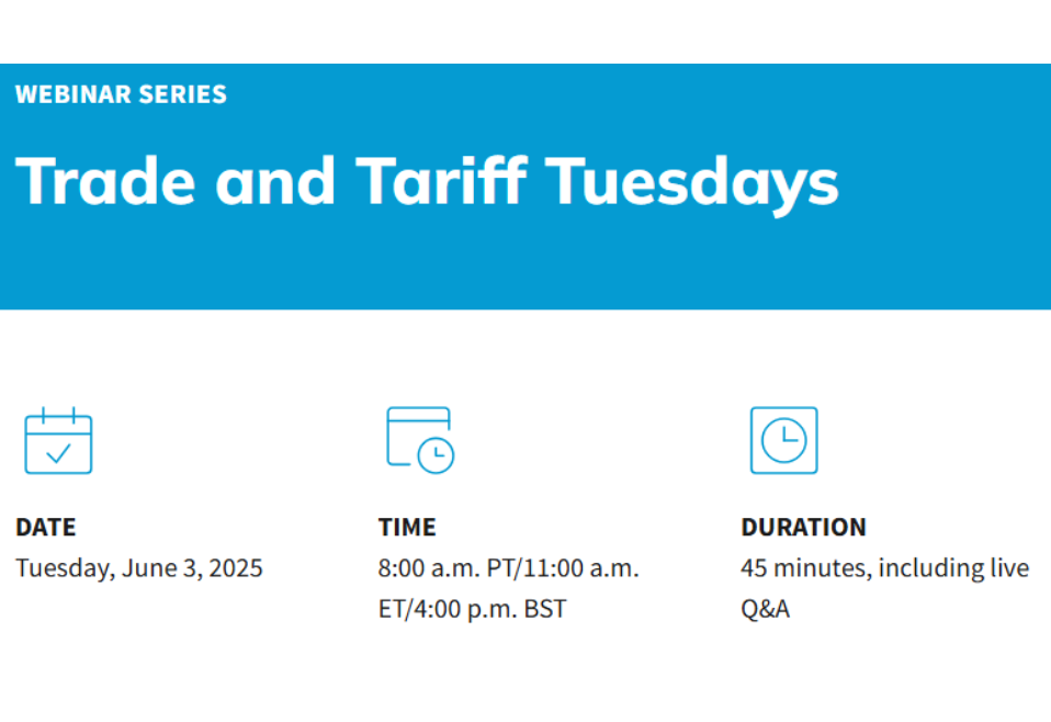 Trade and Tariff Tuesdays