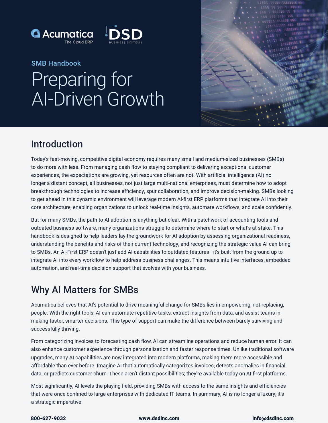 Acumatica: Preparing for AI-Driven Growth