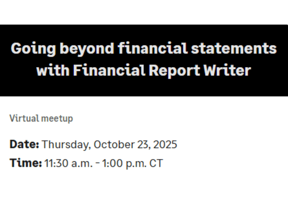 Going beyond financial statements with Financial Report Writer