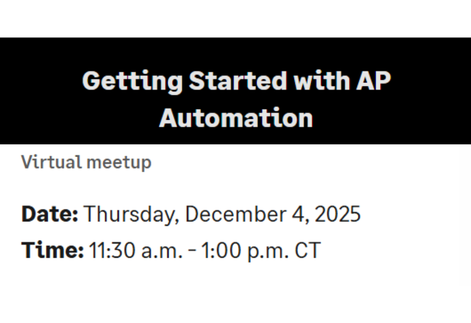 Getting Started with AP Automation